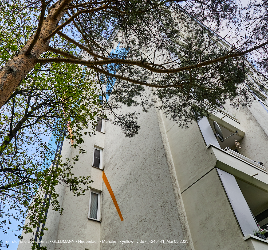 05.05.2023 - Graffiti am Karl-Marx-Ring 75 in Neuperlach